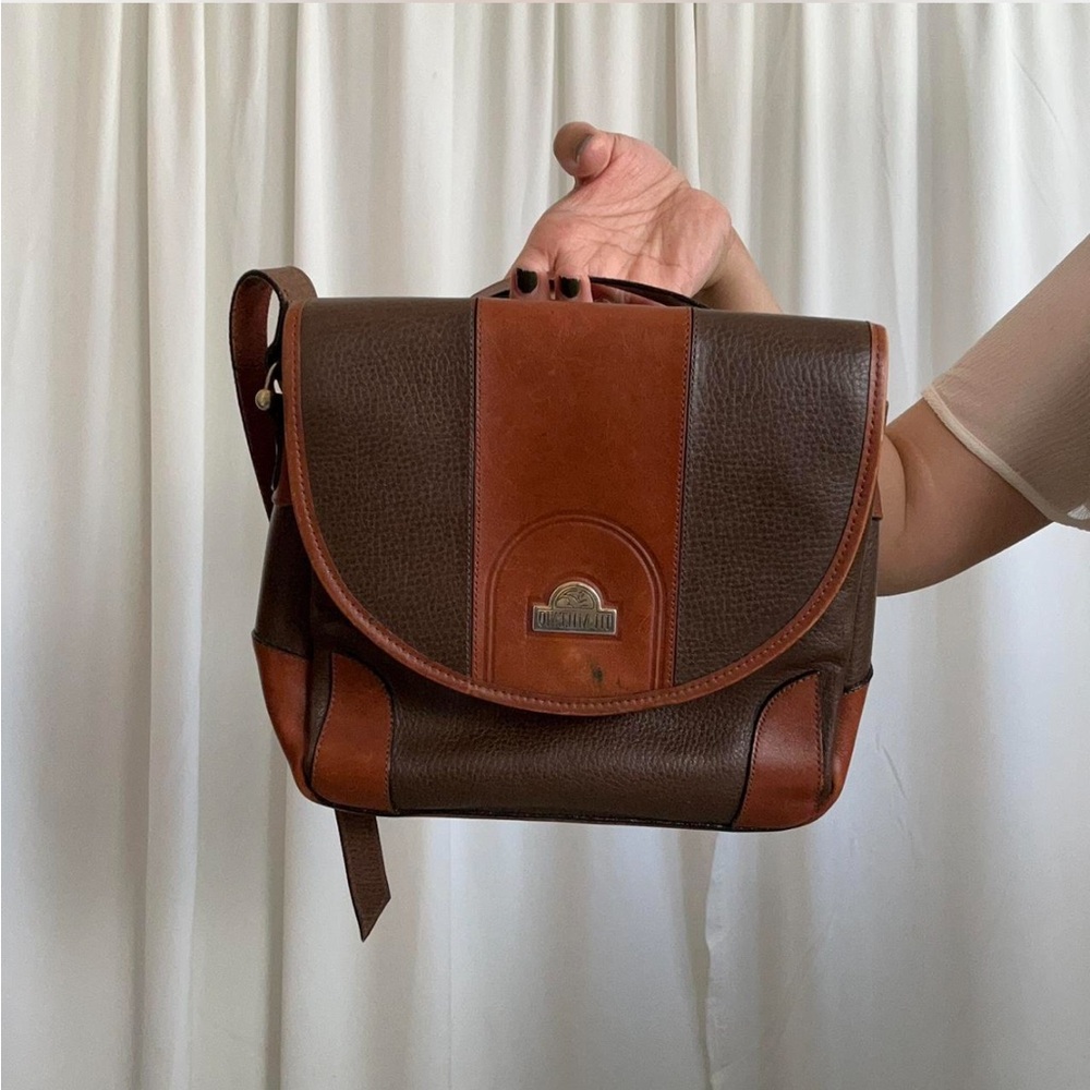 III Mileno Leather Brown shoulder bag. - Picture 5 of 11